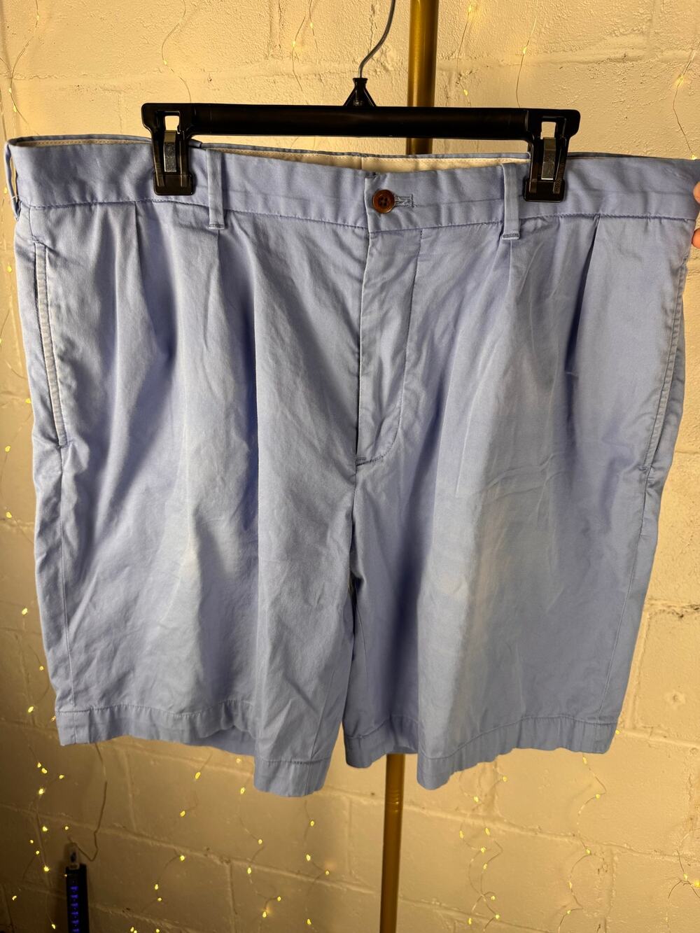 polo golf ralph lauren men’s fairway fit shorts size 38 blue stretch